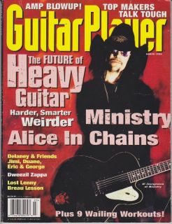   Magazine March 1996 Al Jourgensen Ministry Alice in Chains