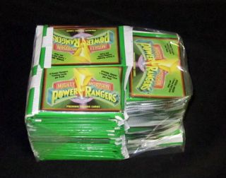 Lot of (100)   1994 Collect A Card Power Rangers  Trading Card 