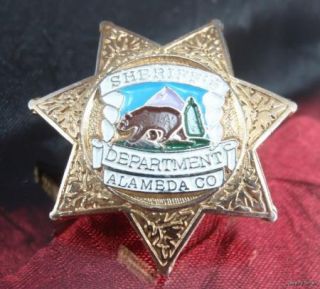 Alameda County California Sheriff Badge