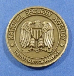   130 2 September 1958 National Security Agency Challenge Coin
