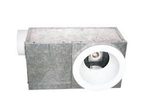 USI Bathroom Ventilation Fan 70 CFM w Recessed Light 4 Duct 2 Sones 