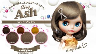FRESH LIGHT Japan Blythe Bubble Hair AIRY ASH Color DYING KIT