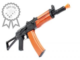 CPO Licensed Kalashnikov AK 74U AK47 Electric Airsoft Gun AEG