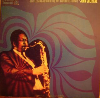 John Coltrane Selflessness Featuring My Favorite Things LP Impulse as 