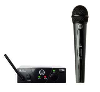 AKG Wms 40 Mini Vocal Wireless Microphone Set C w Box