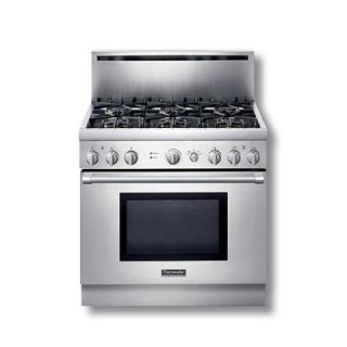 36 professional all gas range pro harmony series stainless steel