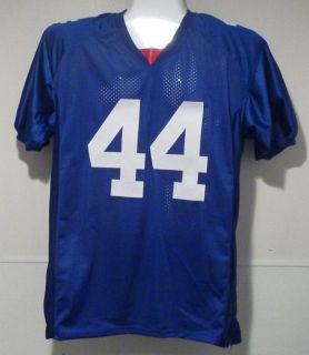 Ahmad Bradshaw Autographed Signed New York Giants Blue Size XL Jersey 