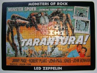Led Zeppelin   Monsters Of Rock Tarantura Jigsaw Puzzle 100% Complete 