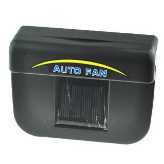 Solar Powered Auto Fan Cool Air Vent for Cars Buses Vehicles