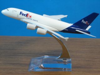   FedEx Express A380 Airplane Plane Aircraft Diecast Model Collection C