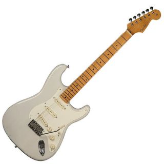 Fender Eric Johnson Stratocaster Electric Guitar w Deluxe Blonde 