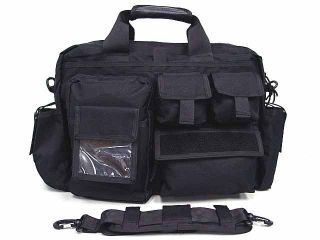 Airsoft Tactical Utility Briefcase Shoulder Bag Case BK