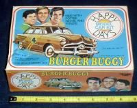 1974 RARE Original Happy Days Model Kit Burger Buggy SEALED New Unused 