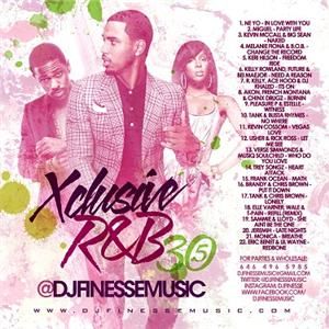 DJ Finesse Akon Brandy Usher Xclusive R B 30 5 R B Rap Mixtape Mix 