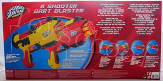  Air Zone TWIN 8 Shooter Dart Blaster Nerf Gun with 32 Soft 