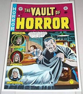 EC Comics Vault of Horror 24 Cover Art Poster More Posters in Our 