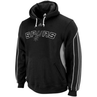 adidas San Antonio Spurs NBA Store Hooded Sweatshirt   Black   L