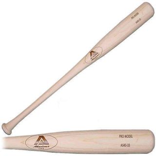 Akadema Elite Professional Grade Adult Amish Wood Baseball Bat 33 Inch 