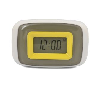 Sound / Vibration Control 7 Color Changing Alarm Clock w/ Thermometer
