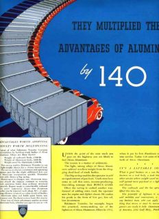 alcoa aluminum 140 full page magazine ad 1930 s