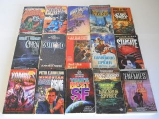  Science Fiction Fantasy Paperback Books~ Arthur C Clarke ~ Alan Foster