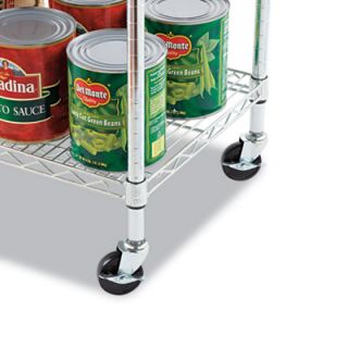 ALERA SW590004 Optional Casters For Wire Shelving, 600 lbs./Caster 