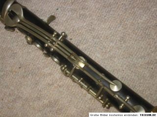 old wooden Bb Clarinet Frant. Knopf Praha ALBERT? System
