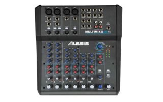 New Alesis MultiMix 8 USB 2 0 FX Mixer Audio Interface ATH Dealer Free 