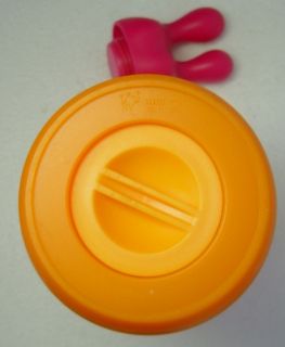 Orange Pink Alessi Fred Worm Thermos Flask by Guido Venturini