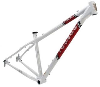 Voodoo Cycles Soukri 29 frame 17 18 19 21 Inch white red Cromoly