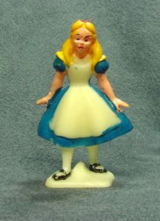 MARX Disneykins Alice in Wonderland Walt Disney Figurine, First 1st 