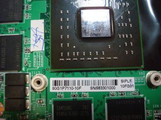 Dell Alienware M5700 Laptop Nvidia 256MB MXM Graphics Card, 80G1P7110 