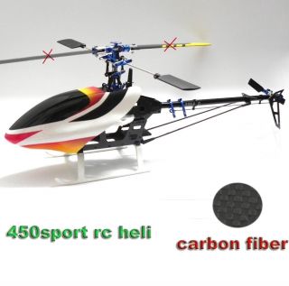 Sun V3 Carbon Fiber Kit for Align 450 RC Helicopter Heli