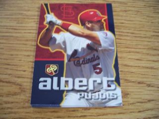 2007 Christian Family Day Albert Pujols Cardinals Card