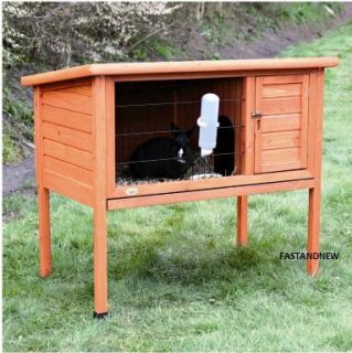 NEW SMALL ANIMAL HUTCH one story cage ENCLOSURE bunny guinea pig 