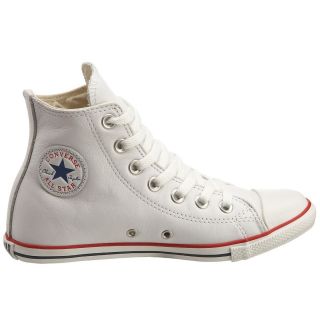 Converse Chuck Taylor All Star Slim Hi Leather White All Size