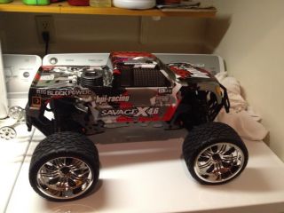 HPI Savage X 4 6 R C Nitro Monster Truck RTR With 2 4GHz HPI105644