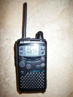 Alinco DJ S41 HandHeld UHF FM Transiever Freq 425 00 499 995