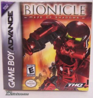 Bionicle Maze of Shadows Game Boy Advance New 785138321820