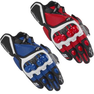   Short Street Leather Supermoto Motorcycle Racing Summer Gloves