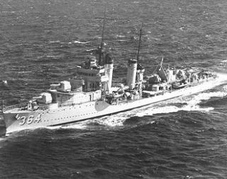 US Navy WW2 (DD 364) USS Mahan Class Destroyer Ship Model Boat Plans 