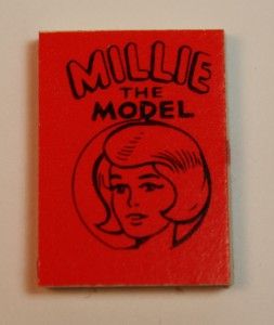 Millie The Model Red Marvel Mini Book Vintage RARE 1966