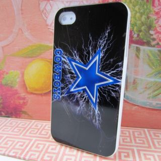Apple iPhone 4 4S 4G Dallas Cowboys #A Rubber Silicone Skin Case Phone 