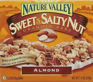 Nature Valley Sweet Salty Nut Almond Granola Bars 7 4 Oz