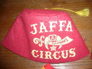 lot of 9 altoona pa shiners jaffa circus aaonms hats