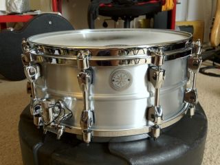 Tama Starphonic Aluminum Snare Drum w SKB Hard Case