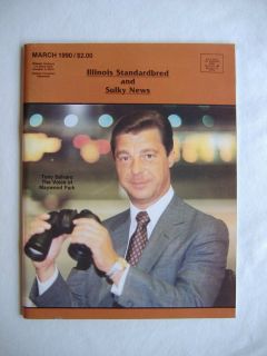 Illinois Standardbred and Sulky News March 1990 Tony Salvaro Queen Bea 