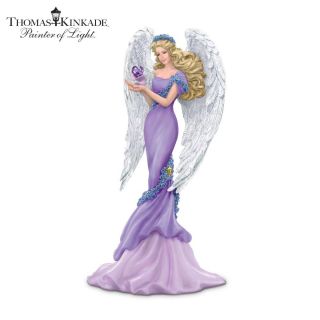 Thomas Kinkade Alzheimers Charity Angel Figurine Caring