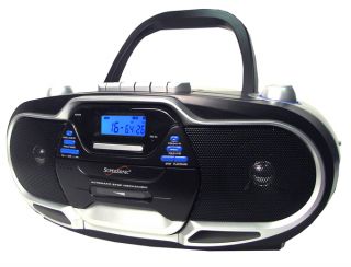   SC 744 Portable CD/ Player + AM/FM Radio & Cassette Recorder