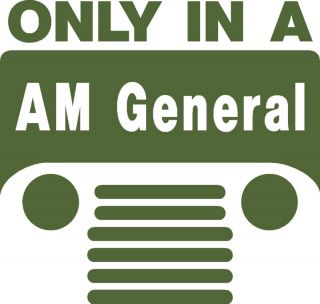 M151 Am General Jeep Logo Decal Sticker M151A2 Mutt